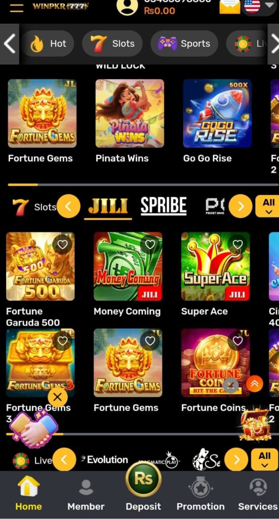 winpkr777 game